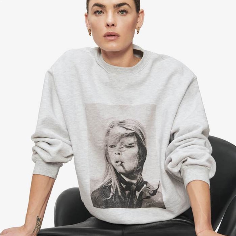 Anine Bing Ramona Sweatshirt AB x TO